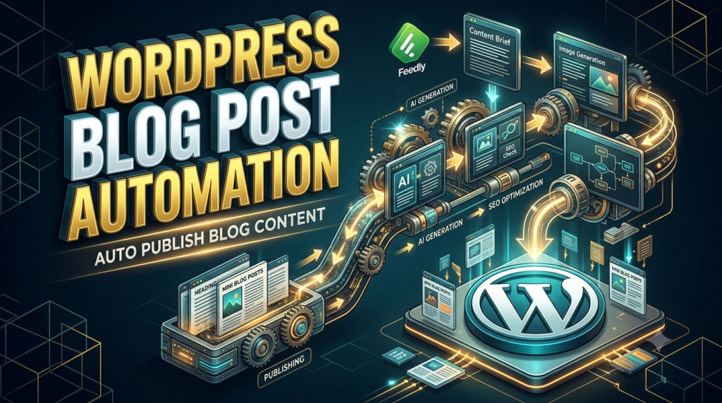 wordpress blog automation
