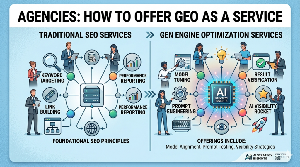 How Agencies Offer Generative Engine Optimization as a Service