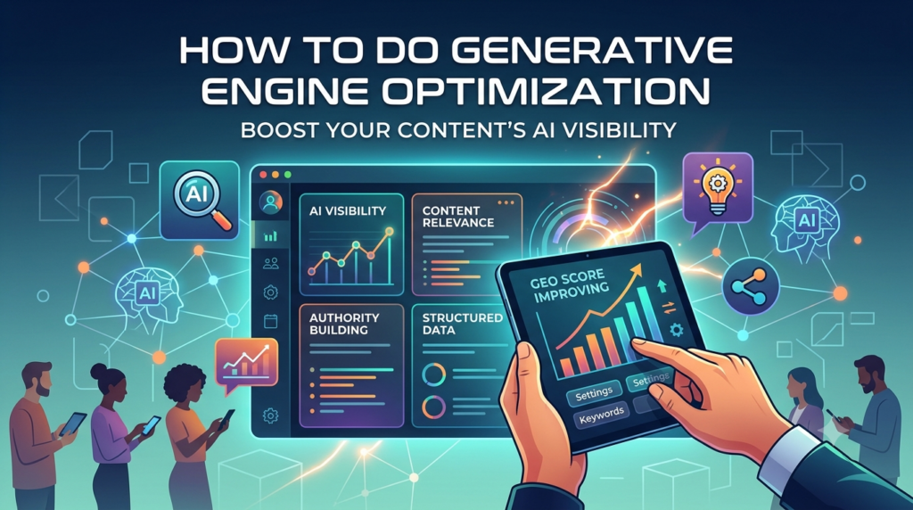 How to Do Generative Engine Optimization