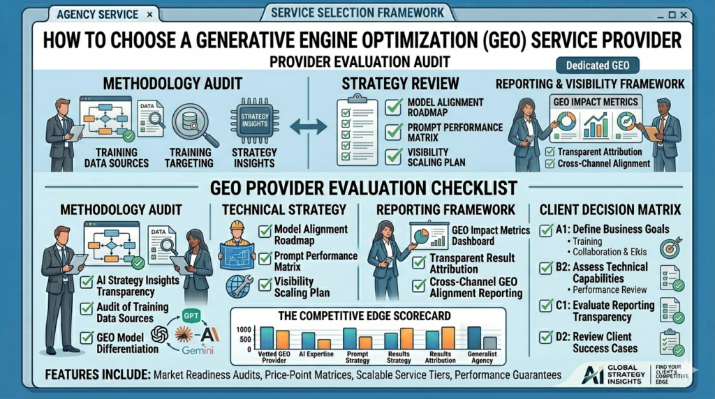 How to Choose a Generative Engine Optimization GEO Service Provider
