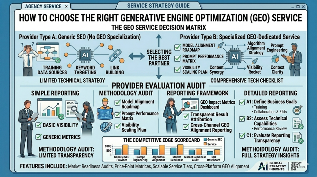How to Choose the Right Generative Engine Optimization Service
