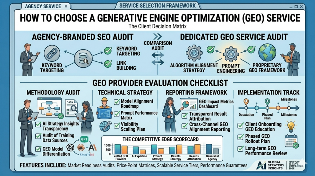 How to Choose a Generative Engine Optimization GEO Service
